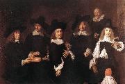HALS, Frans Regents of the Old Men's Almshouse Spain oil painting reproduction